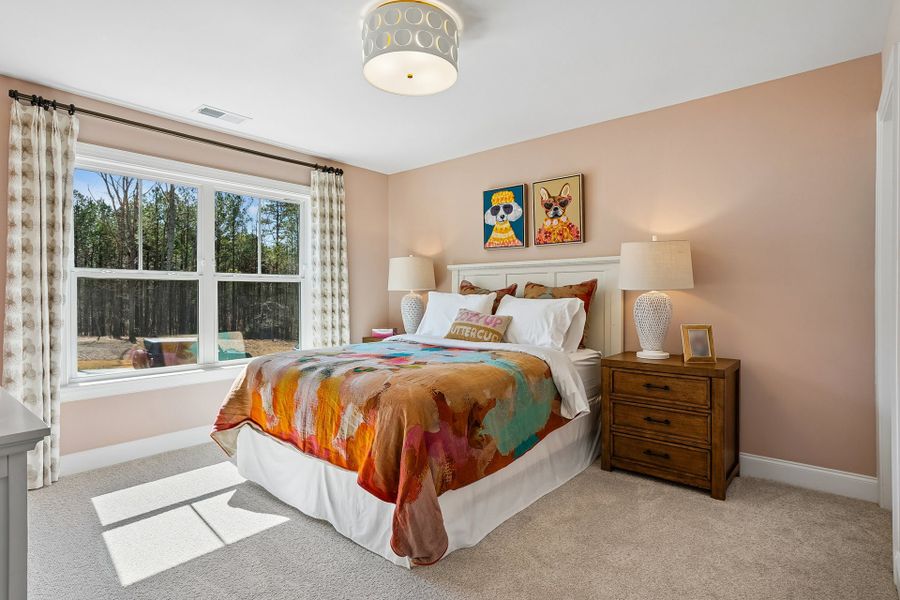 Furnished interior in a model home at Magnolia Acres in Fuquay Varina (Image 24). Furnished interior in a model home at Magnolia Acres in Fuquay Varina (Image 24).