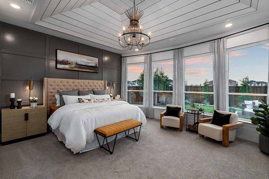 Furnished interior in a model home at Signature 74s in Frisco (Image 8). Furnished interior in a model home at Signature 74s in Frisco (Image 8).