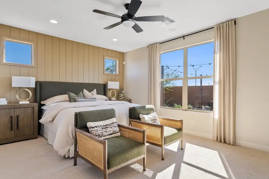 Furnished interior in a model home at Artisan at Asante Passage Collection in Surprise (Image 4).