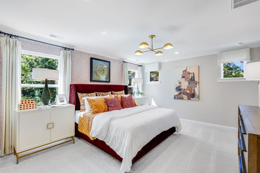 Furnished interior in a model home at Eagle Trace in Wendell (Image 86). Furnished interior in a model home at Eagle Trace in Wendell (Image 86).
