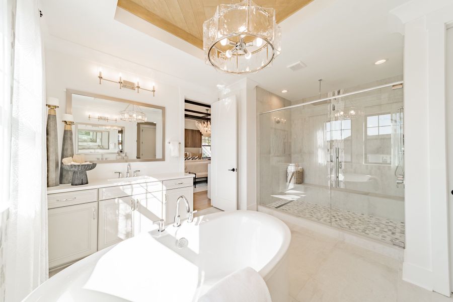 Heritage at Marvin Emeline Model Primary Bath