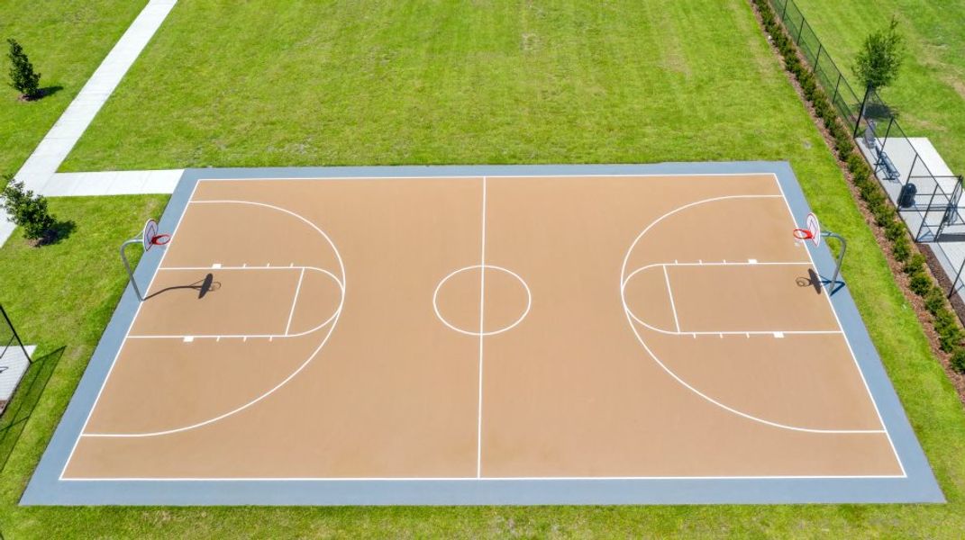 Crosswinds basketball court