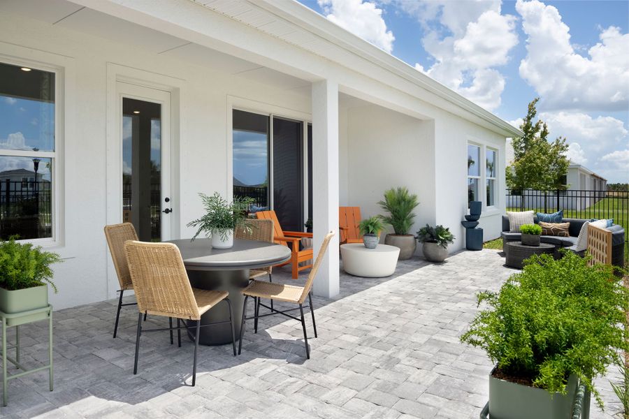 Exterior details of a home in Waterset Bungalow Series, Apollo Beach (Image 6).