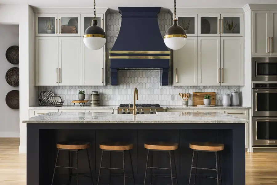 Furnished interior in a model home at Whitestone Estates in Parker (Image 4).