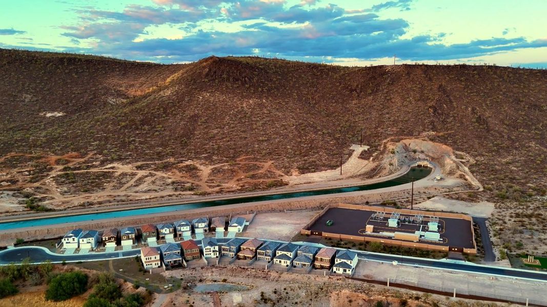 Site preparation and early development at The Buttes at Mystic in Peoria, AZ (Image 48).