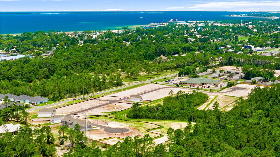 Site preparation and early development at Salt Pines in Port Saint Joe, FL (Image 20). Site preparation and early development at Salt Pines in Port Saint Joe, FL (Image 20).