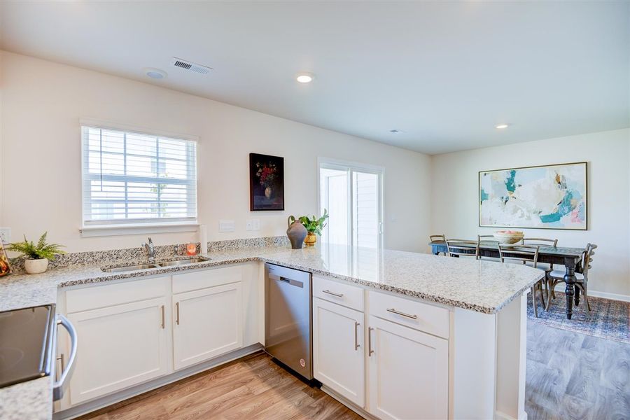 Furnished interior in a model home at Laurel Ridge in Greenville (Image 23).