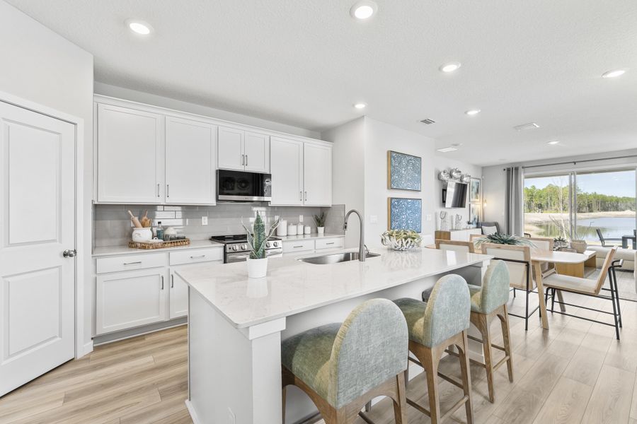 Laurel II Floor Plan Chef's Kitchen at The Preserve at Camden Woods Laurel II Floor Plan Chef's Kitchen at The Preserve at Camden Woods