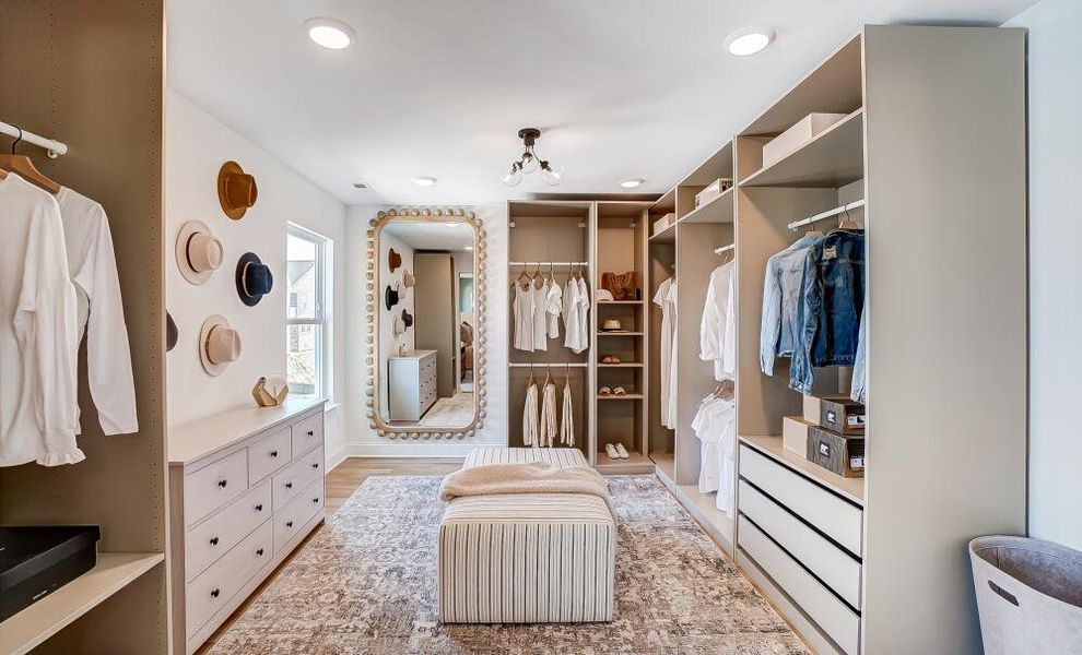 Furnished interior in a model home at Founders Club in Moore (Image 23).