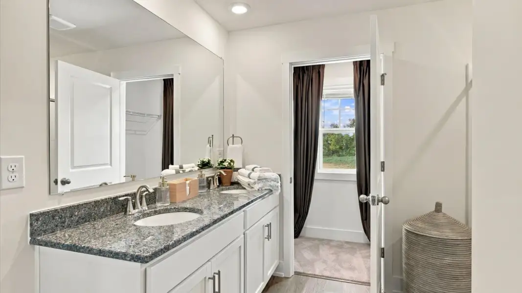 Furnished interior in a model home at Irwin Oaks in Corryton (Image 28). Furnished interior in a model home at Irwin Oaks in Corryton (Image 28).