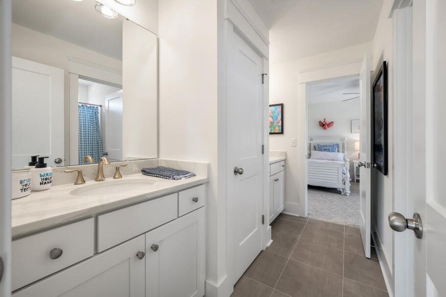 Furnished interior in a model home at Landings at Sweetwater in Charleston (Image 30). Furnished interior in a model home at Landings at Sweetwater in Charleston (Image 30).