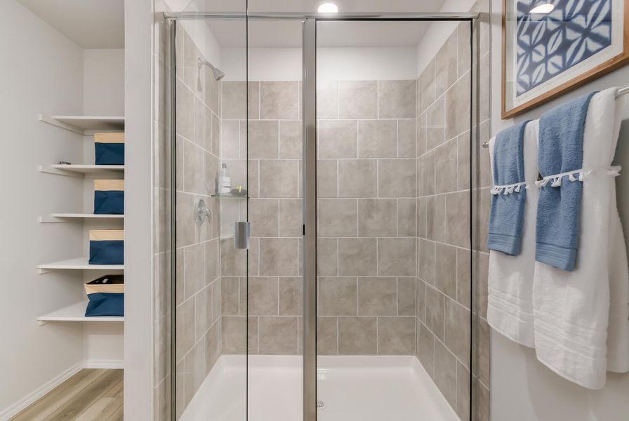 Furnished interior in a model home at Willow Glenn in Temple (Image 15).