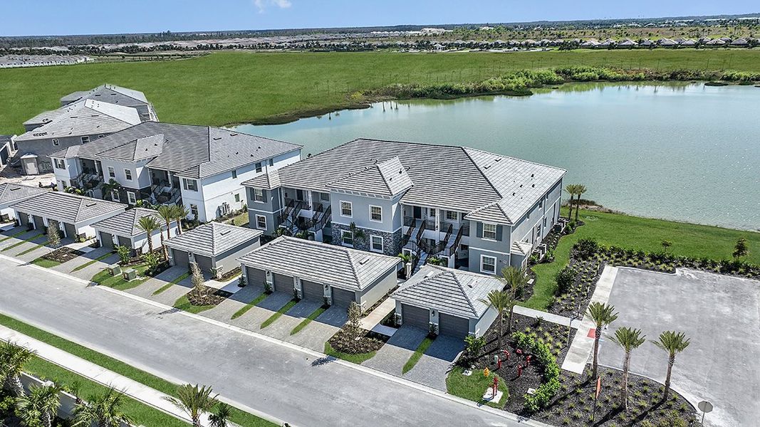 Image 34 of the Esplanade Lake Club Condos community in Fort Myers, FL.