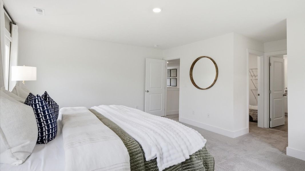 Furnished interior in a model home at Catlett Cove in Knoxville (Image 25).