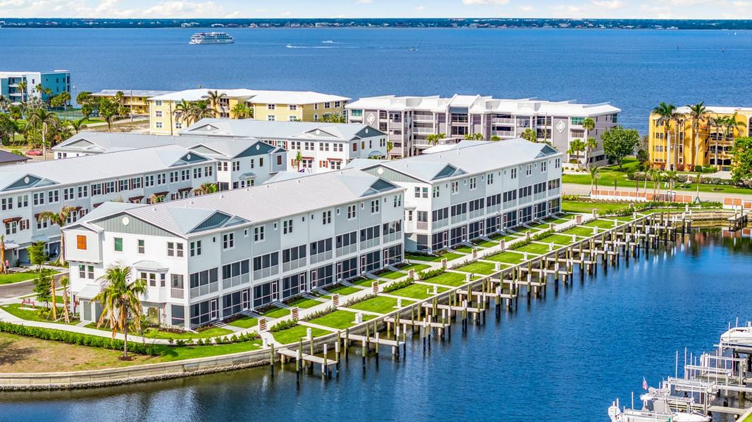 Front exterior of a home in the Seahaven community, located in Punta Gorda, FL (Image 8).