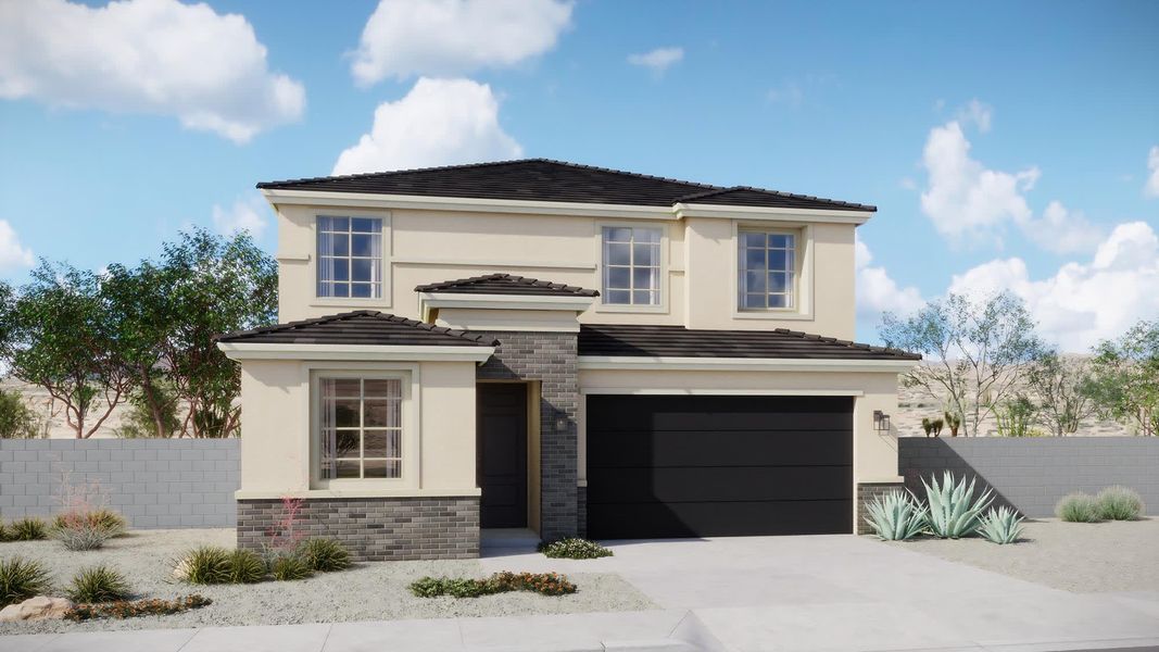 Desert Prairie Elevation | Virgo at Rialta | New Homes in Mesa, AZ by Landsea Homes