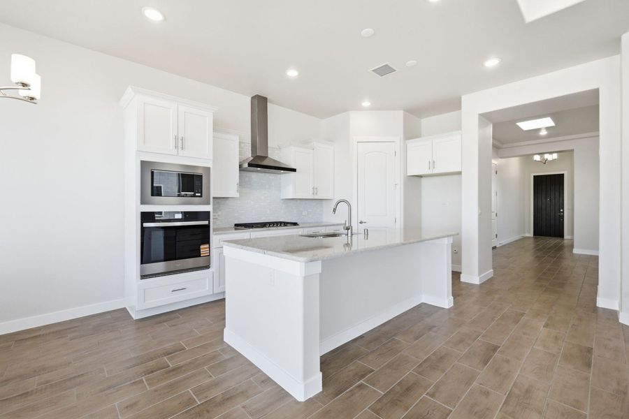Furnished interior in a model home at Emerald Estates in El Paso (Image 6).