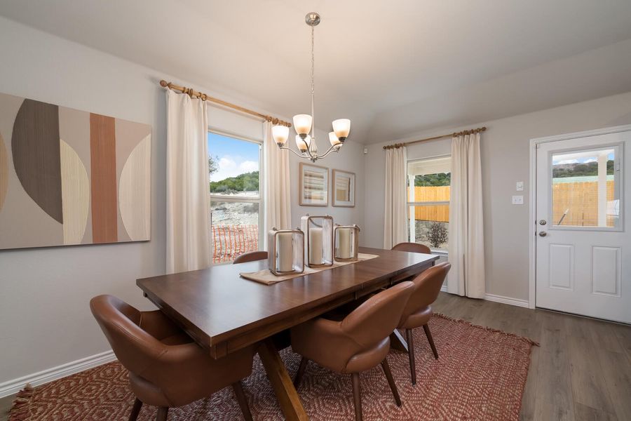 Furnished interior in a model home at Clayton Ranch in Copperas Cove (Image 10). Furnished interior in a model home at Clayton Ranch in Copperas Cove (Image 10).