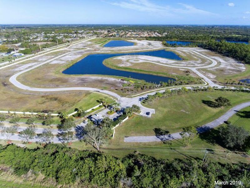 Site preparation and early development at Bent Pine Preserve in Vero Beach, FL (Image 72).