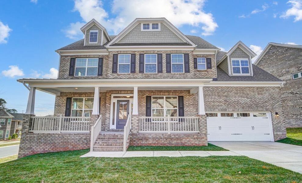 Front exterior of a home in the Peyton's Creek community, located in Statesville, NC (Image 8).