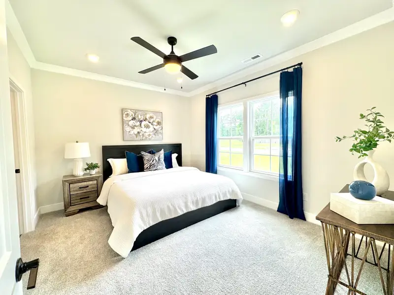 Furnished interior in a model home at Autumn Trail in Bolivia (Image 6). Furnished interior in a model home at Autumn Trail in Bolivia (Image 6).