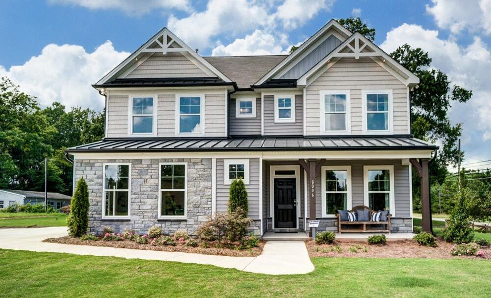 Front exterior of a home in the Hancock Farms community, located in Aiken, SC (Image 2). Front exterior of a home in the Hancock Farms community, located in Aiken, SC (Image 2).