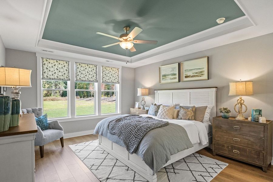 Furnished interior in a model home at Baylee Ridge in Selma (Image 56). Furnished interior in a model home at Baylee Ridge in Selma (Image 56).
