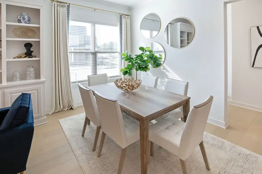 Furnished interior in a model home at Twin Oaks in Oakland (Image 21). Furnished interior in a model home at Twin Oaks in Oakland (Image 21).