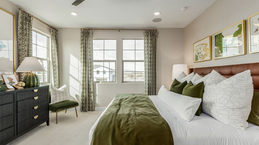 Furnished interior in a model home at Surprise City Center in Surprise (Image 9).