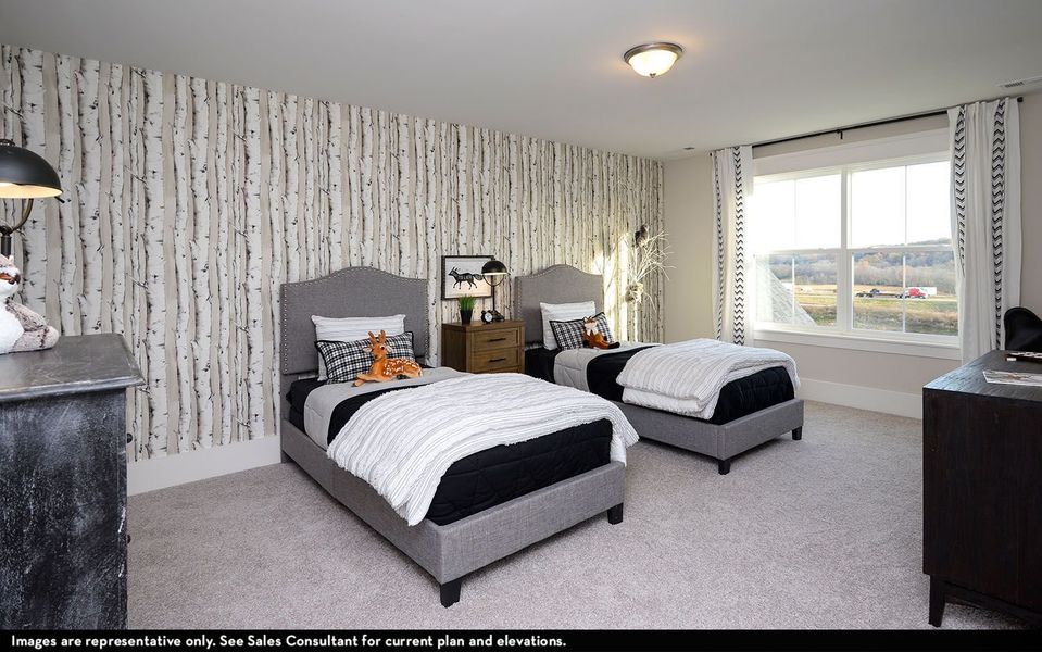 Furnished interior in a model home at Belvoir in Fairview (Image 28). Furnished interior in a model home at Belvoir in Fairview (Image 28).