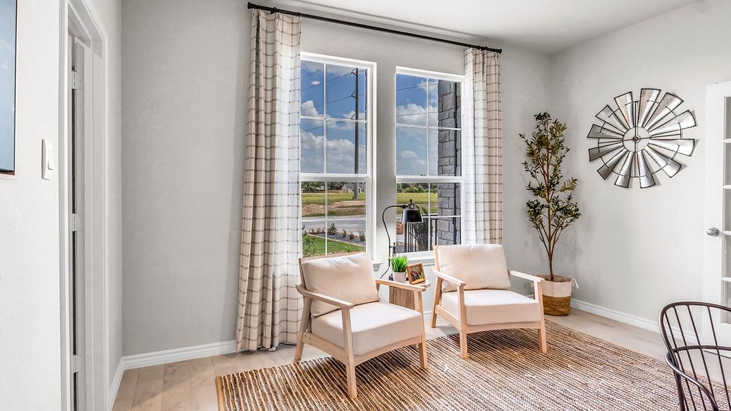 Furnished interior in a model home at Country Meadows in Thorndale (Image 5).