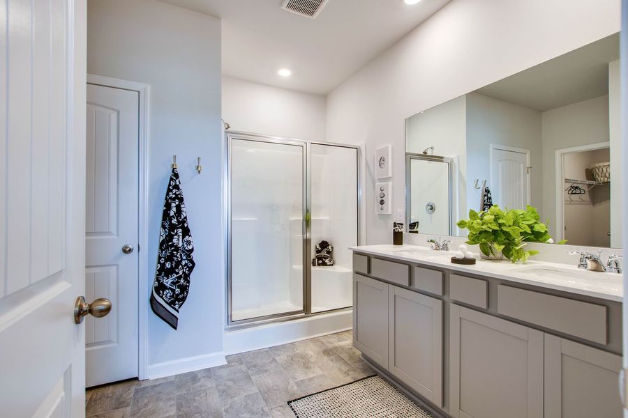 Furnished interior in a model home at Hartmann Crossing in Lebanon (Image 19). Furnished interior in a model home at Hartmann Crossing in Lebanon (Image 19).