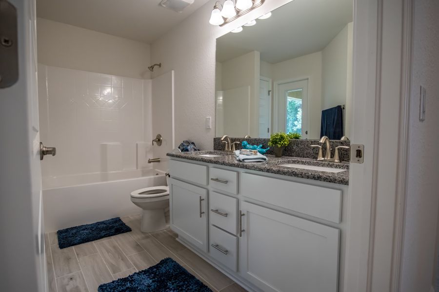 Furnished interior in a model home at North Port in North Port (Image 14).