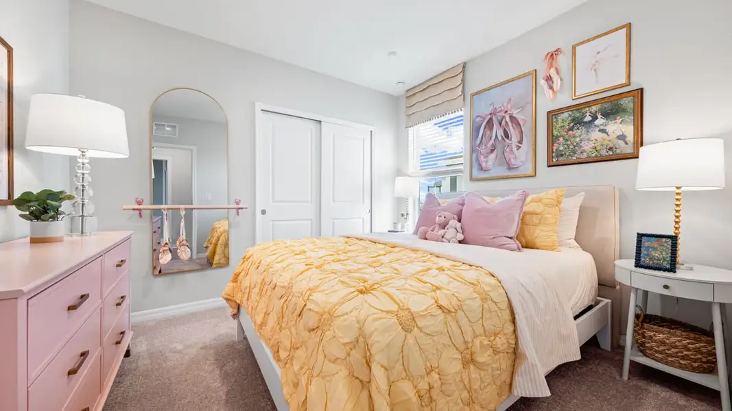 Furnished interior in a model home at Cove at Coasterra in Palmetto (Image 9).