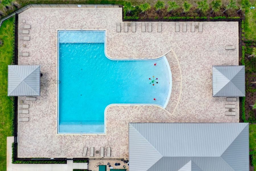 Pool Amenity at Eagletail Landings by Trinity Family Builders