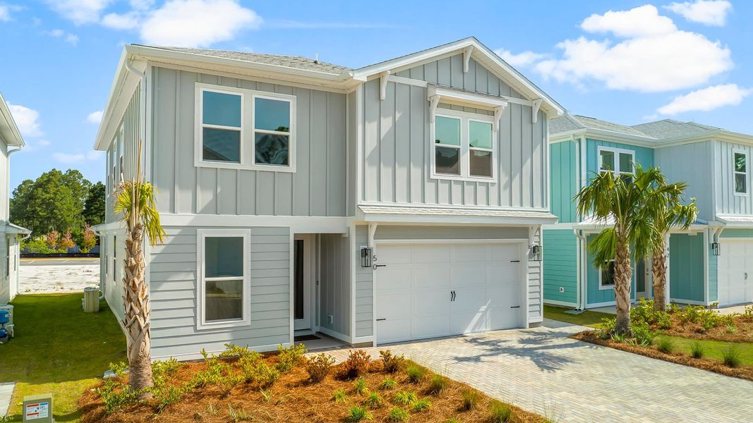 Front exterior of a home in the Parkside community, located in Santa Rosa Beach, FL (Image 14).