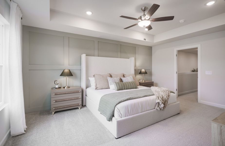 Furnished interior in a model home at Reidville Town Center in Reidville (Image 23).