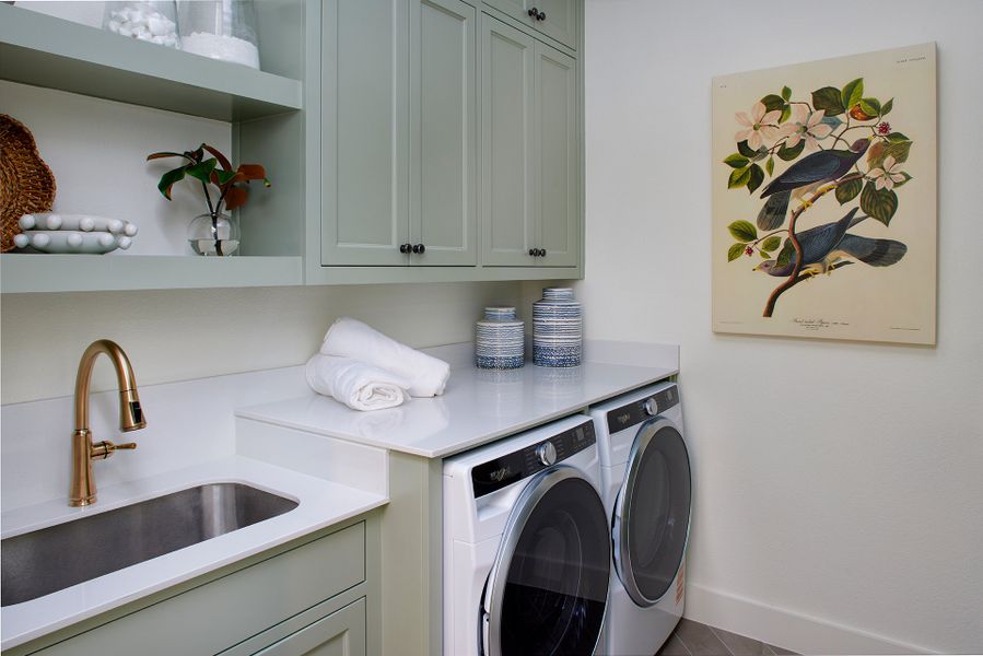 Furnished interior in a model home at Brookhollow West in Prosper (Image 30). Furnished interior in a model home at Brookhollow West in Prosper (Image 30).