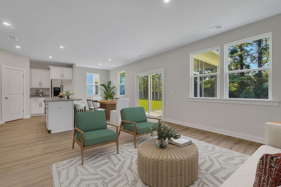 Bright, open living spaces designed for comfort and style