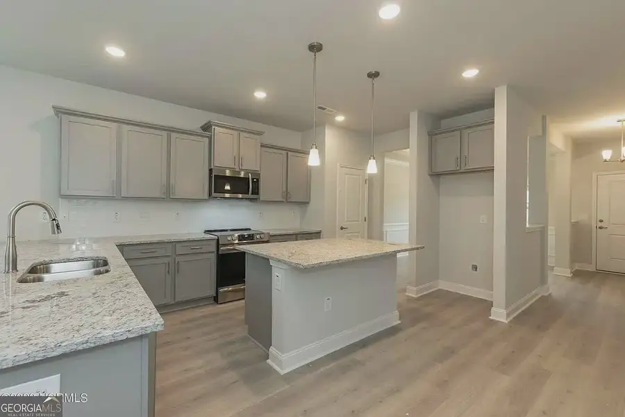 Furnished interior in a model home at Carson's Walk in Macon (Image 5).