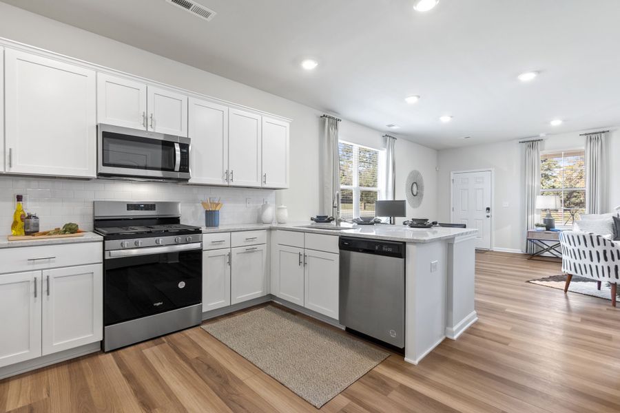 Auden model home kitchen