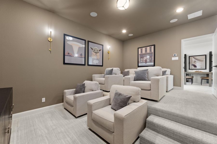 Furnished interior in a model home at Nelson Lake Estates in Rockwall (Image 35). Furnished interior in a model home at Nelson Lake Estates in Rockwall (Image 35).