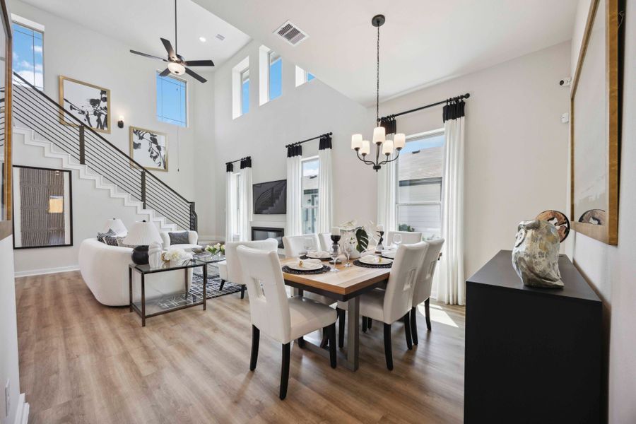 Lexington Heights Model Home - Dining Area