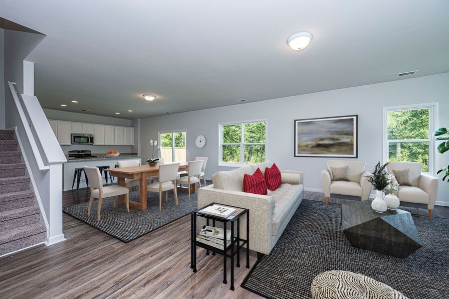 Great Room to Kitchen | Turner Plan