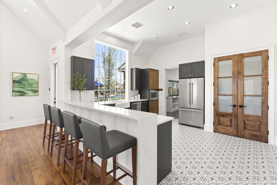 Furnished interior in a model home at Cambridge Crossing in Celina (Image 7).