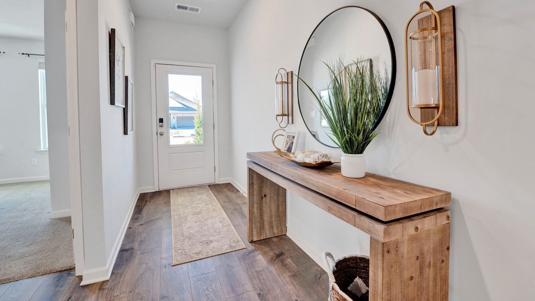 Furnished interior in a model home at The Orchard in Millington (Image 11).