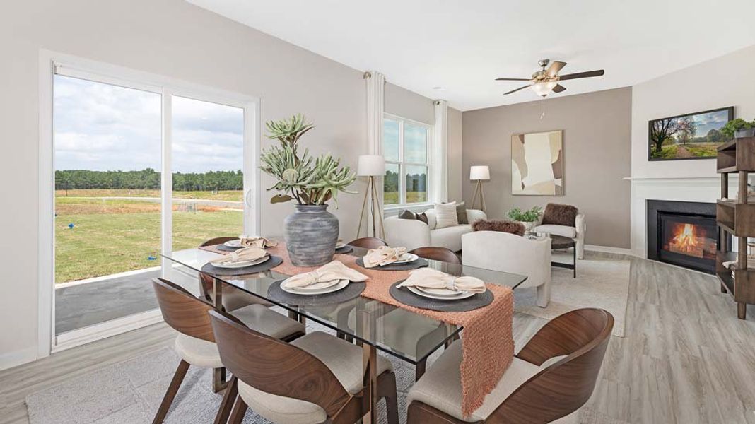Furnished interior in a model home at Silverstein in Salisbury (Image 5). Furnished interior in a model home at Silverstein in Salisbury (Image 5).