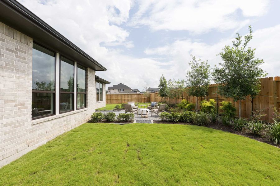 Front exterior of a home in the Tompkins Reserve community, located in Katy, TX (Image 9). Front exterior of a home in the Tompkins Reserve community, located in Katy, TX (Image 9).