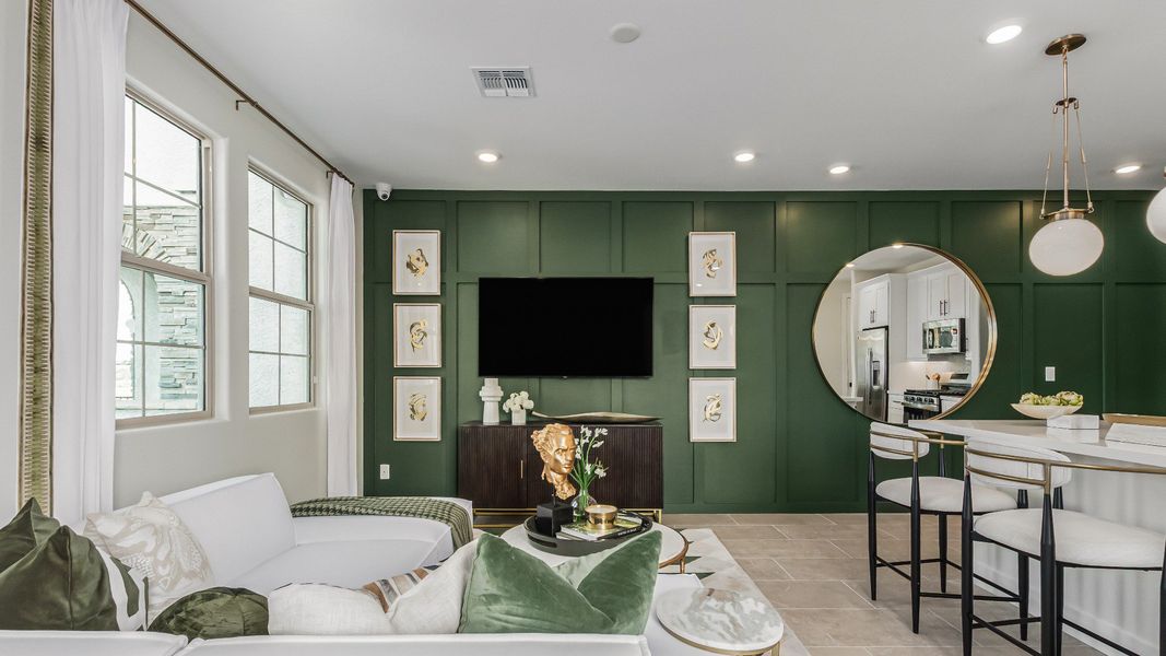 Furnished interior in a model home at Surprise City Center in Surprise (Image 3).