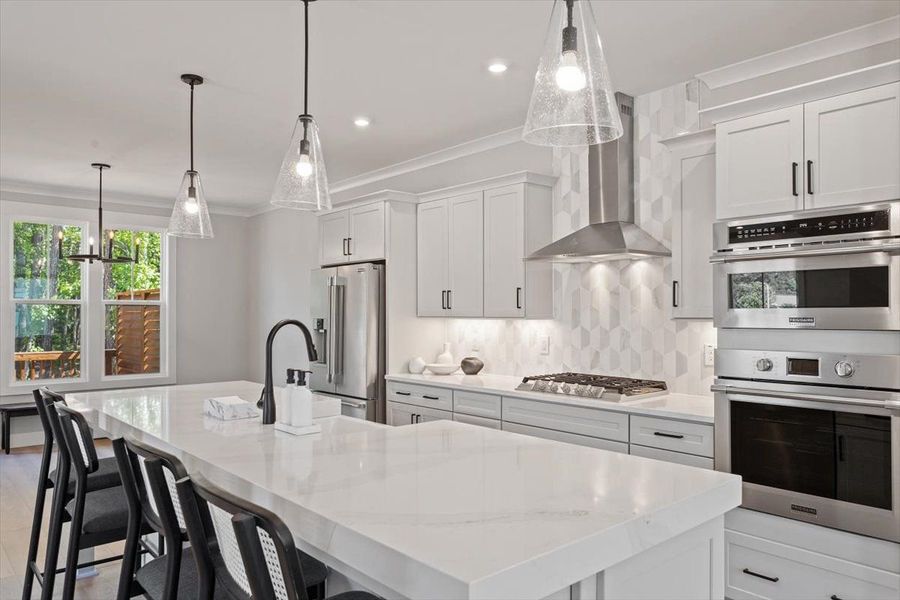 Sherron Road Townes Poplar kitchen